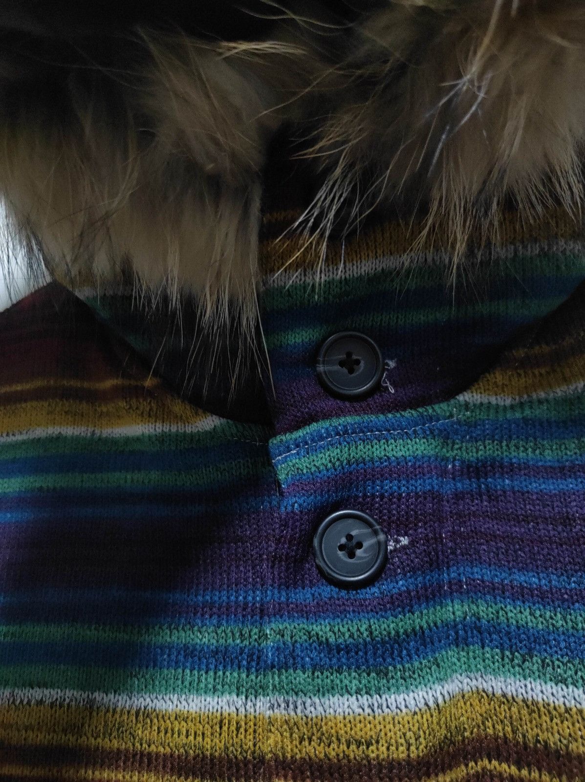 Japanese Brand Stripe zip fur hoodie ifsix LGB style Size US M / EU 48-50 / 2 - 4 Thumbnail