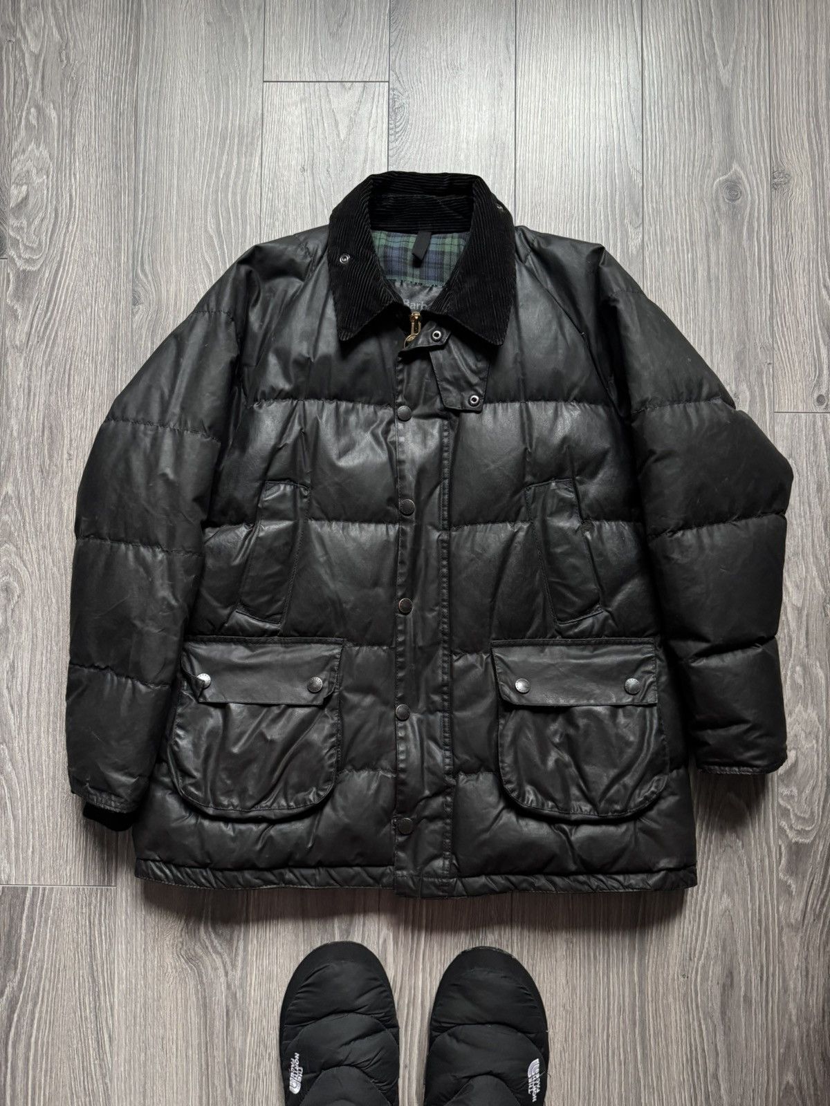 Barbour Barbour Down-Filled Bedale Puffer Jacket Black L Size US L / EU 52-54 / 3 - 1 Thumbnail