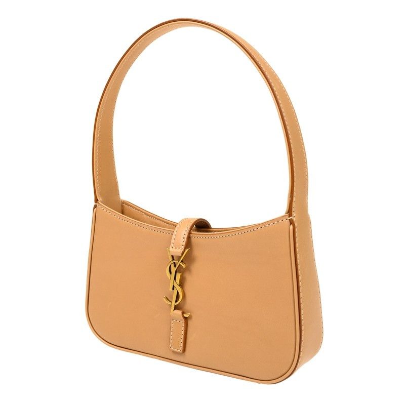 Saint Laurent Paris o1s1wg110924 Size: OS / Mini Le 5 à 7 Leather Bag Camel Size ONE SIZE - 2 Thumbnail