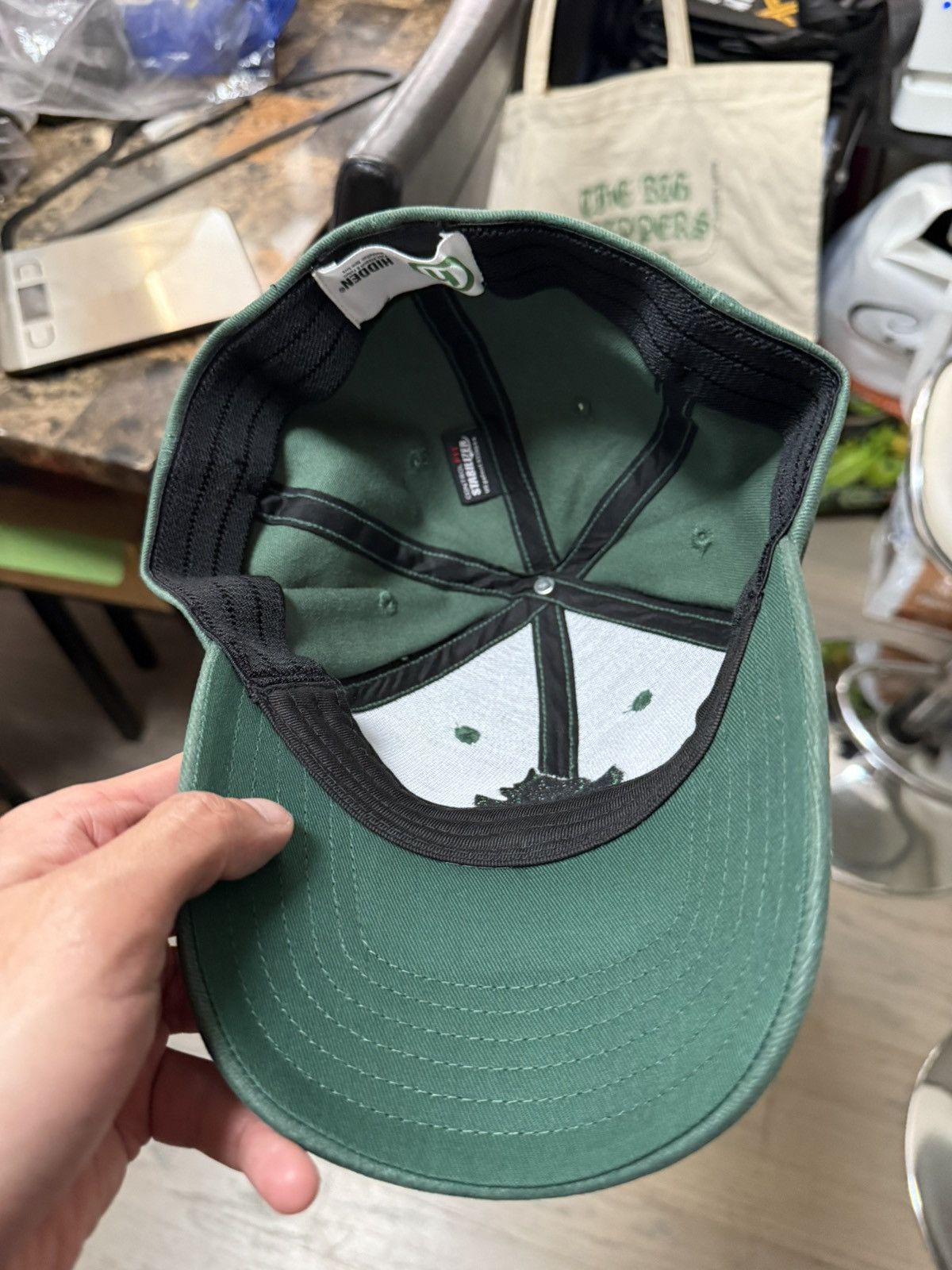 HIDDEN Hidden NY Green Leaf Fitted Hat Size ONE SIZE - 2 Thumbnail
