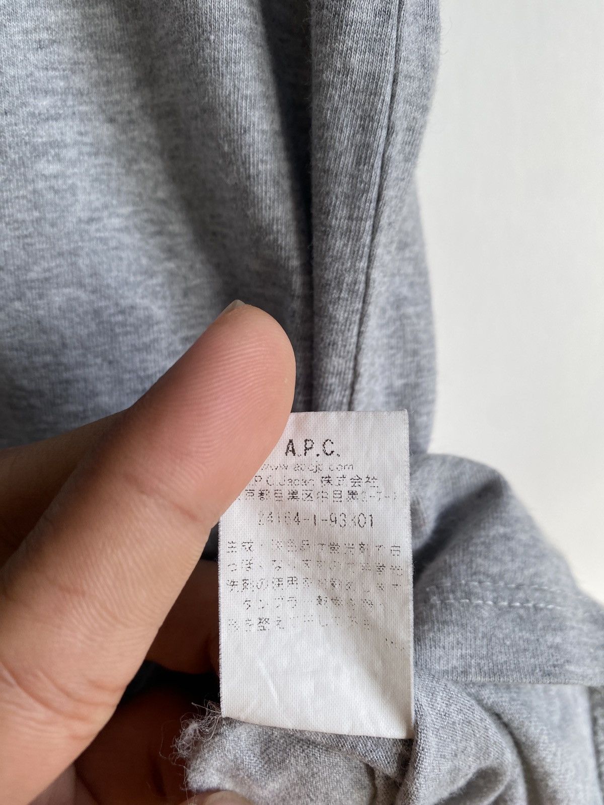 A.P.C. × Japanese Brand A.P.C Japan Pocket Tee Size US M / EU 48-50 / 2 - 5 Thumbnail