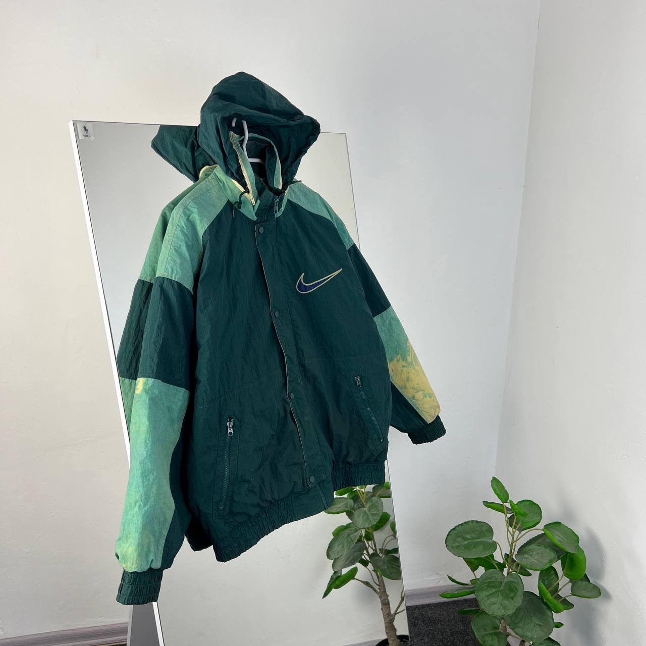Nike Vintage 90s Nike NBA Big Embroidered Logo Rare Jacket Size US XL / EU 56 / 4 - 2 Thumbnail