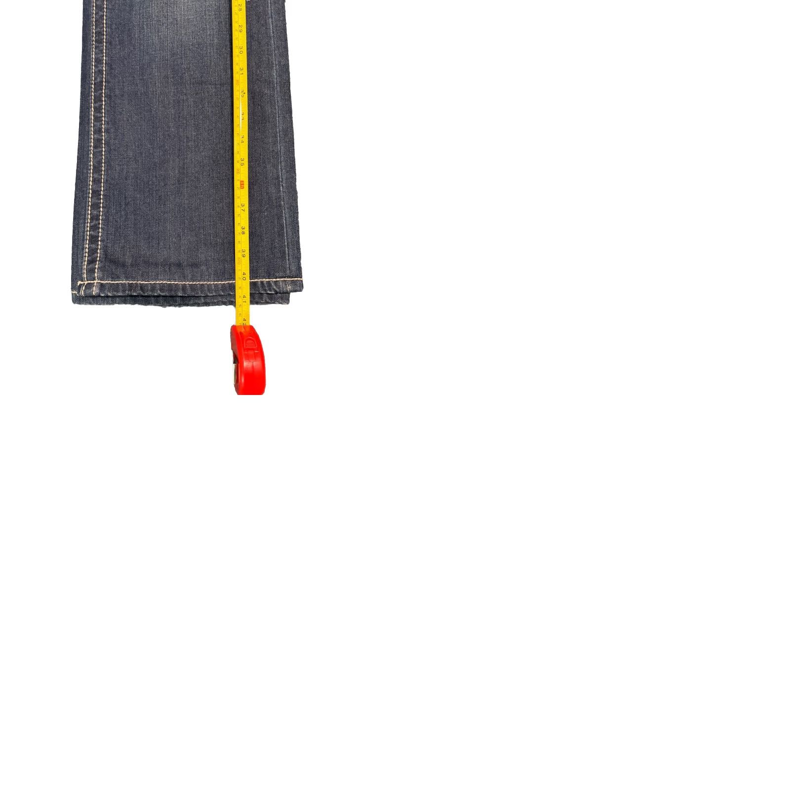 Vintage Rock Revival Jeans Blue Denim Kurt Straight Leg 36x31 Mens Regular 5-Pocket Denim Blue Jeans Rock Revival Size US 36 / EU 52 - 12 Thumbnail
