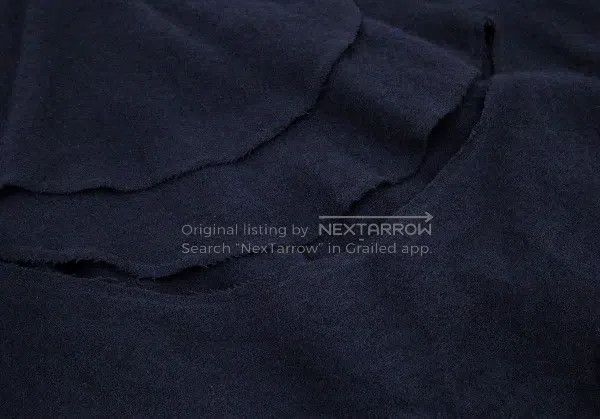 Comme des Garcons Comme Des Garcons size F Navy Vintage Design Skirt Size 23" - 6 Thumbnail