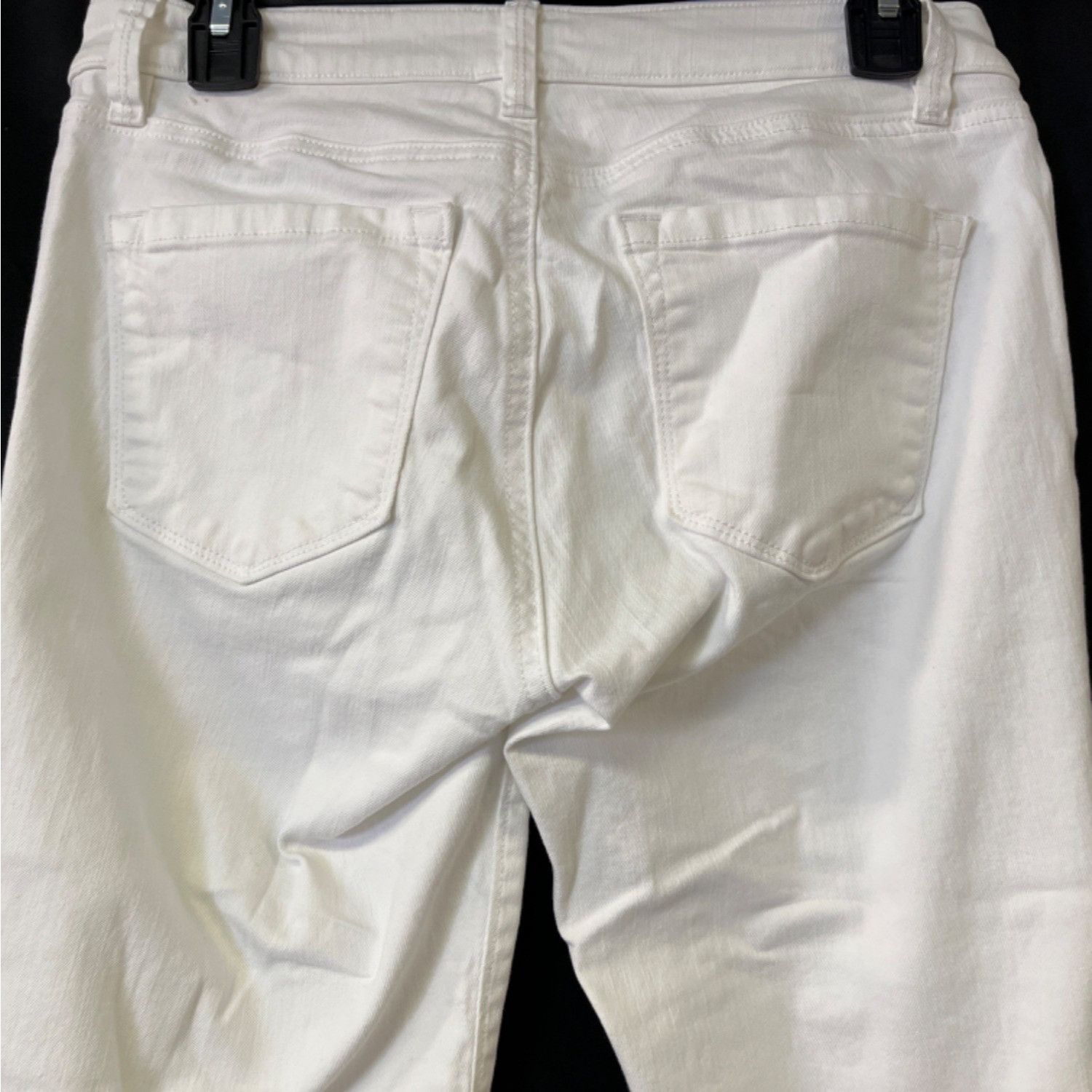 Loft Ann Taylor Loft Women's White Jeans/Skinny Ankle Sz 26/2 SKU Size 27" / US 4 / IT 40 - 4 Thumbnail