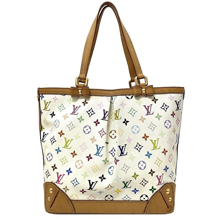 Louis Vuitton Tote Bag Charlene MM Multicolor Monogram Canvas