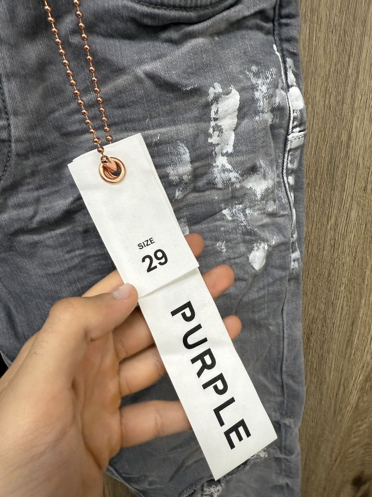 Purple Brand Purple Grey Denim Jeans Size US 29 - 5 Thumbnail