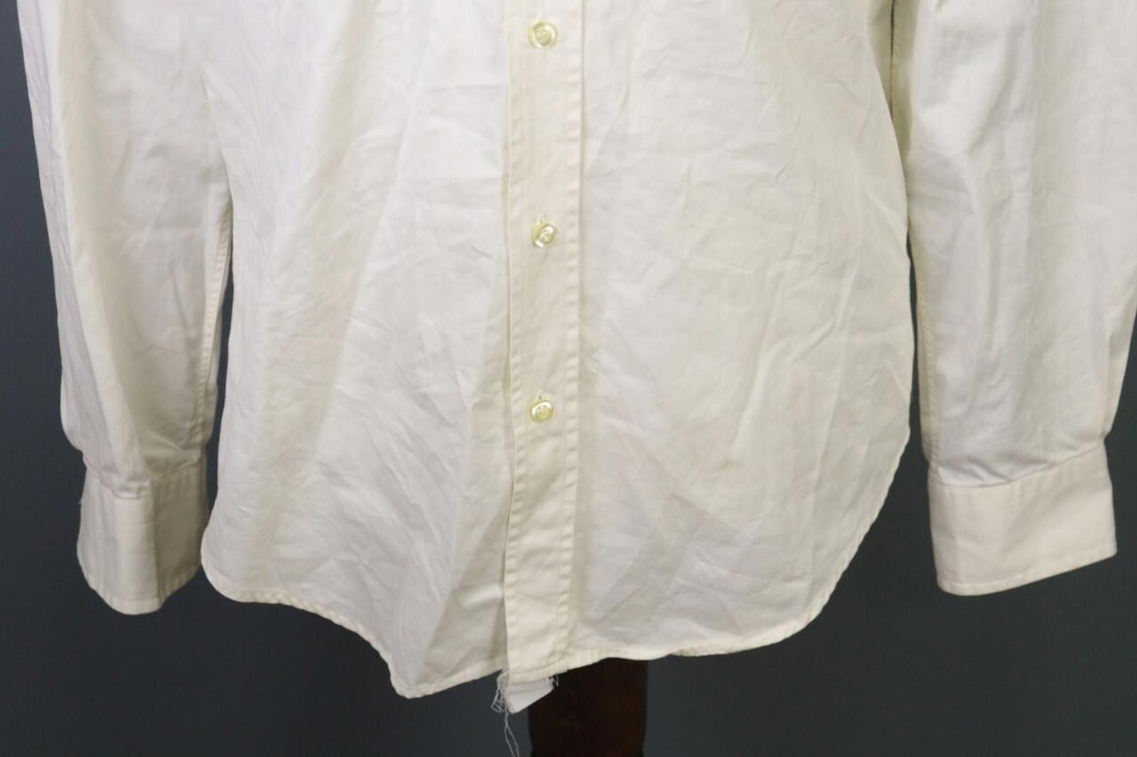 Kenzo Kenzo Homme White Long Sleeve Button Down Shirt Size 41 / 16 Size US M / EU 48-50 / 2 - 4 Thumbnail