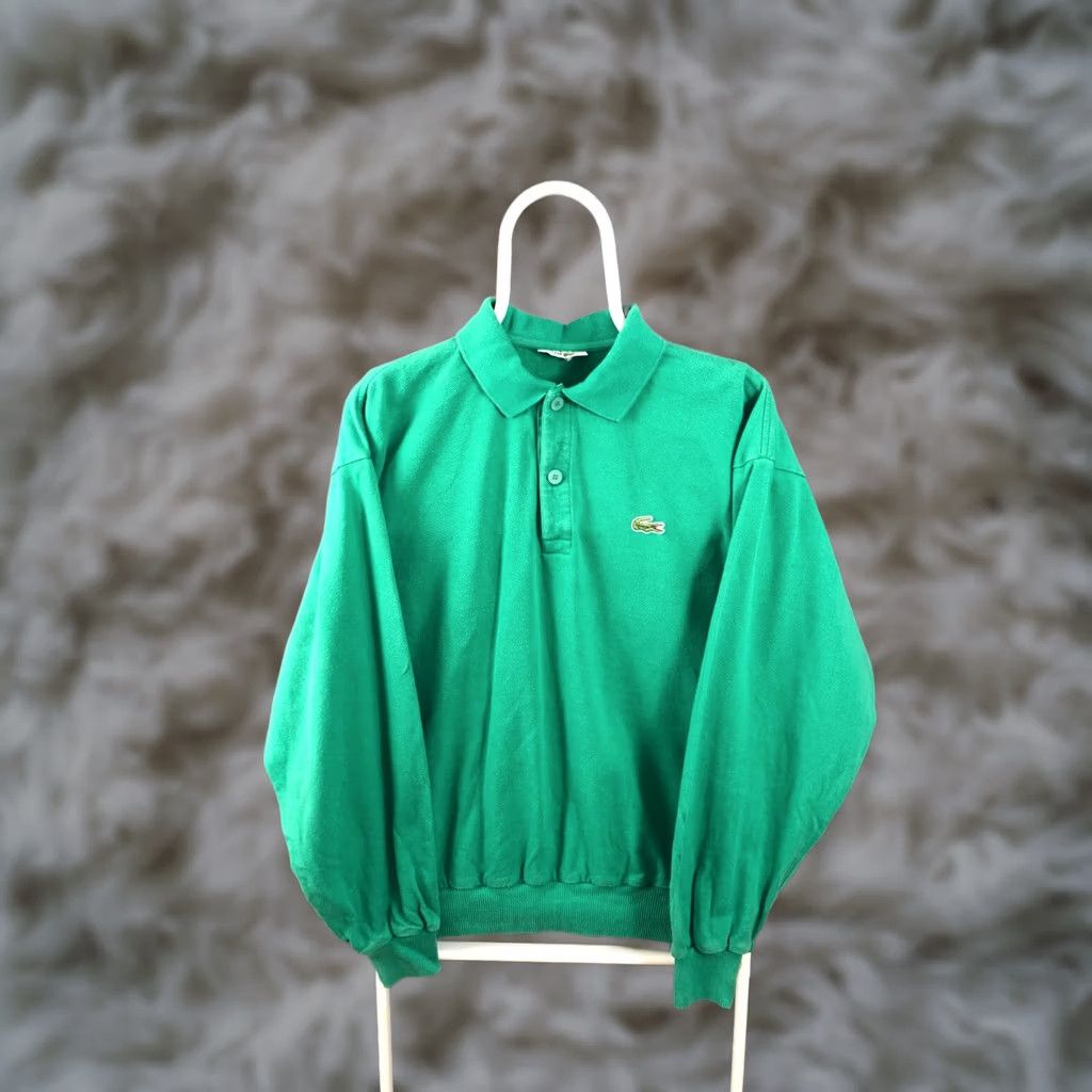 Lacoste Lacoste Chemise Polo Shirt Men Size 4 Green Long Sleeve Cotton Size US S / EU 44-46 / 1 - 1 Thumbnail