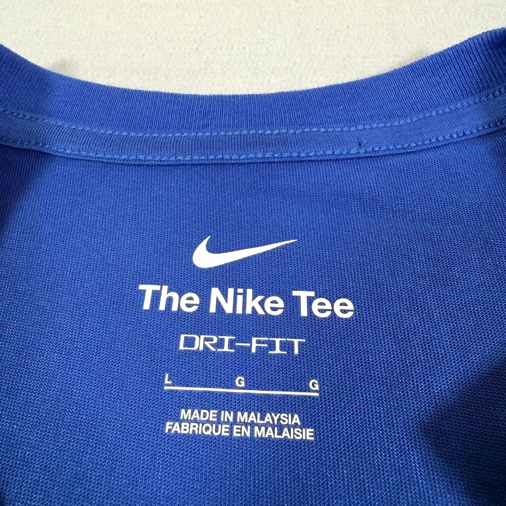 Nike Nike Dri-FIT Shirt Mens Large Blue Rafael Nadal Rafa Court Tennis Graphic Print Size US L / EU 52-54 / 3 - 7 Thumbnail