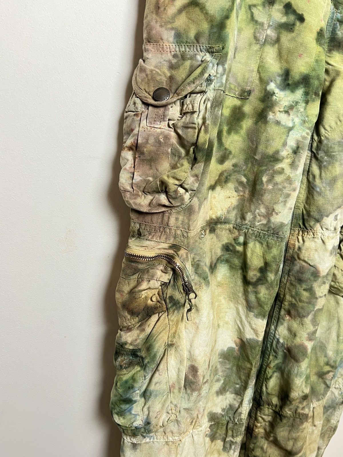Polo Ralph Lauren ralph lauren tie dye cargo camo multipocket army pants Size US 33 - 6 Thumbnail