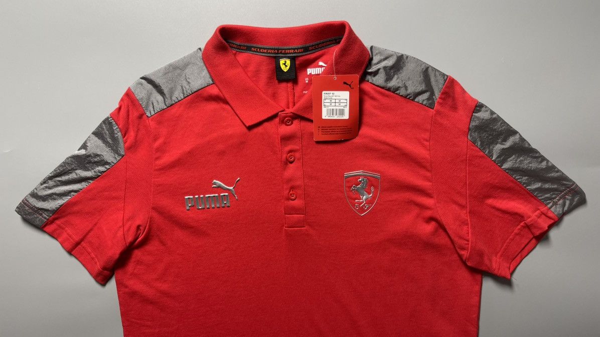 Ferrari × Puma × Vintage NWT PUMA FERRARI SCUDERIA RACE MT7 MC POLO SIZE “M” Size US M / EU 48-50 / 2 - 4 Thumbnail