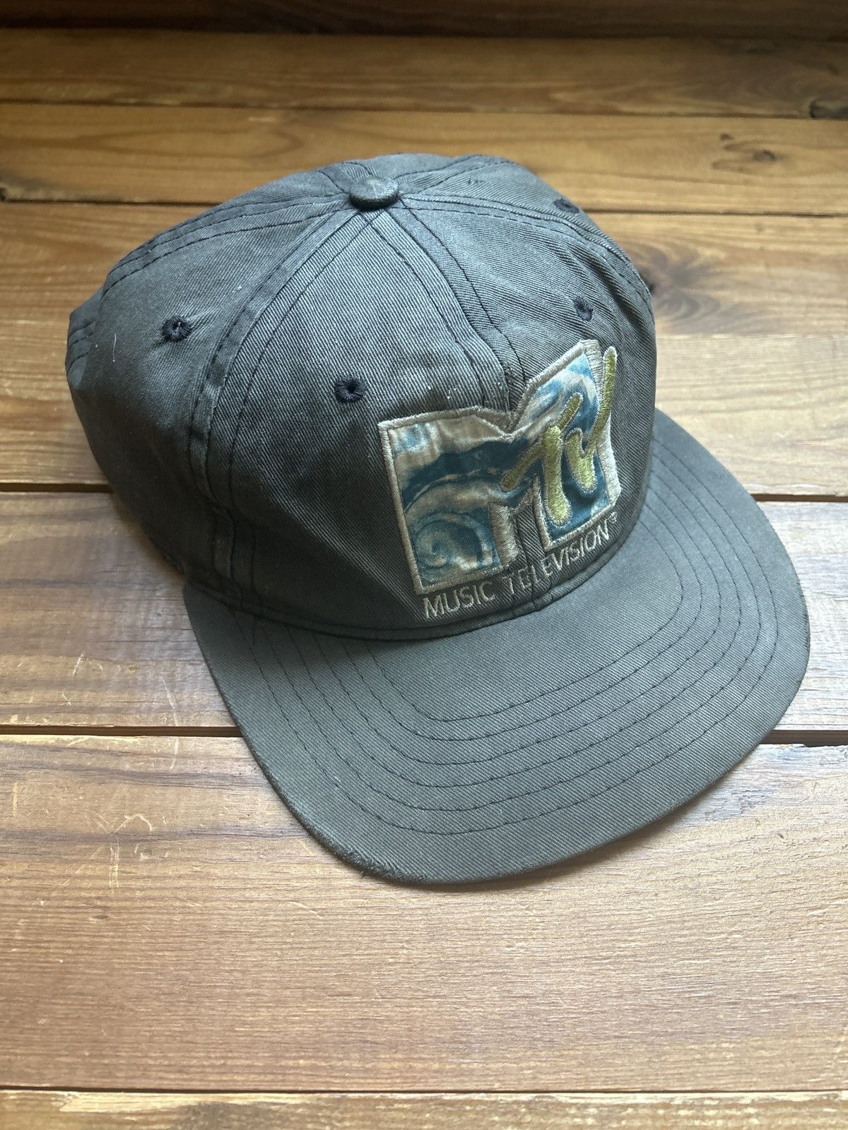 Stussy × Vintage Vintage 90s Faded Stussy Old Skool Flavor Snap 