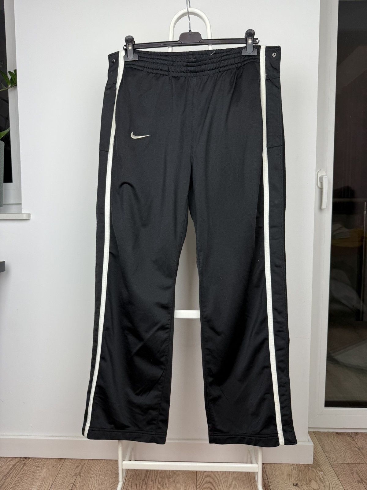 Nike × Vintage Vintage 90s Nike Total 90 Track Pants Joggers Drill Size US 33 - 1 Thumbnail