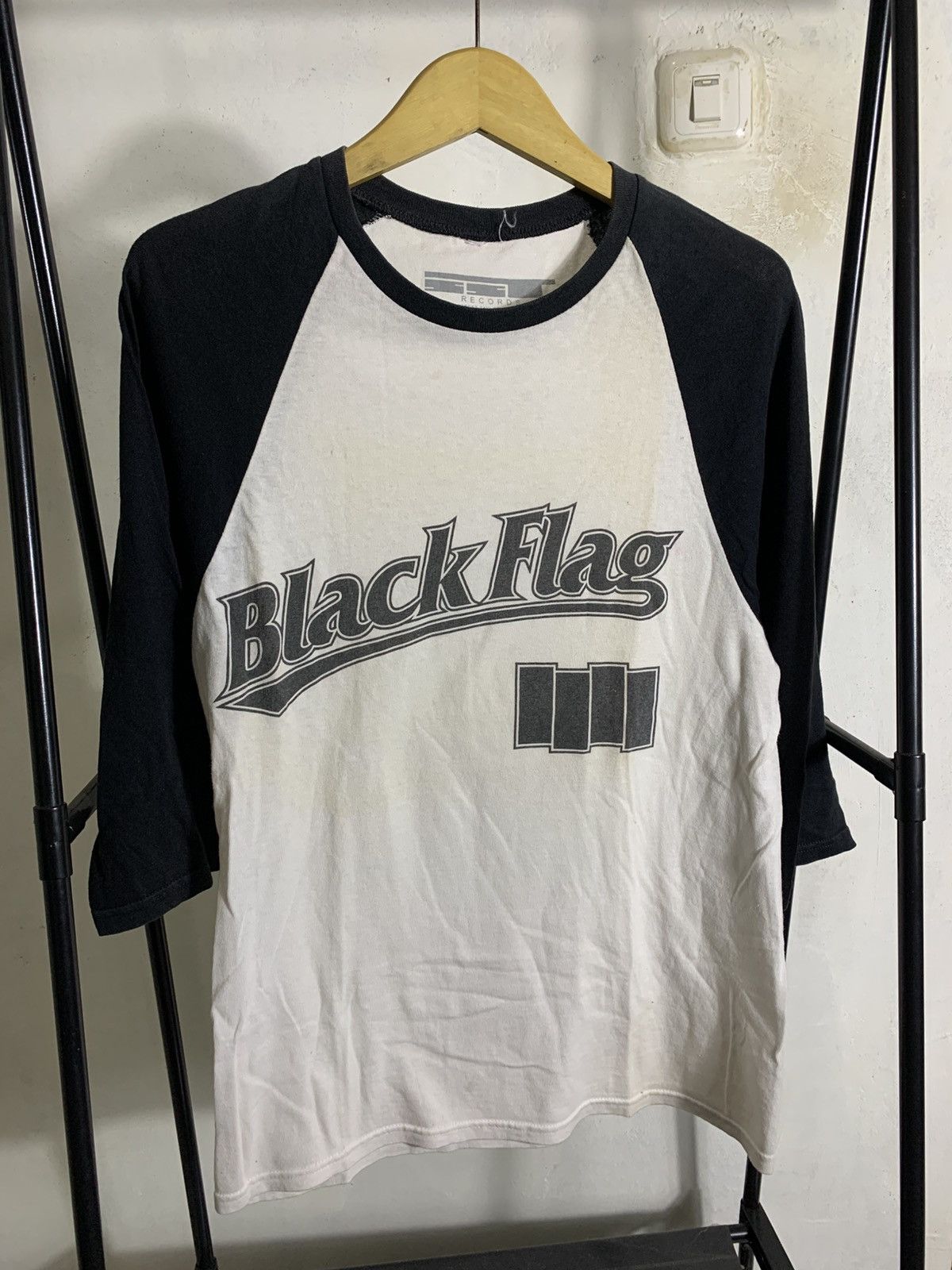 Vintage Vintage Black Flag Raglan Size US M / EU 48-50 / 2 - 1 Thumbnail