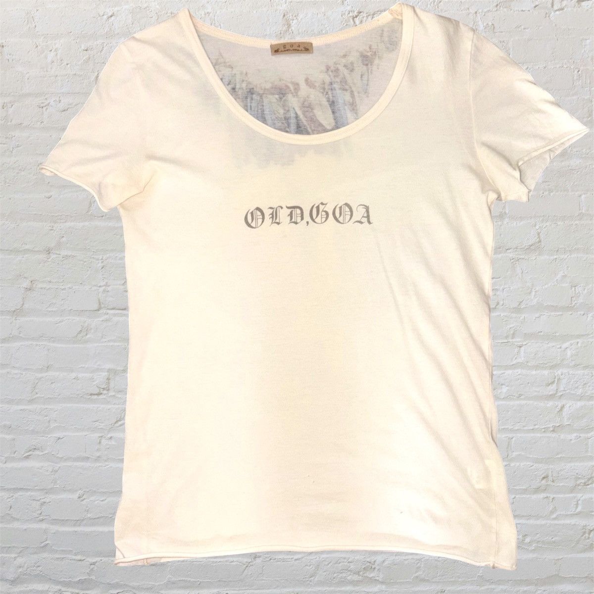 GOA Goa poem necklace feather t shirt vkei lgb style | Grailed