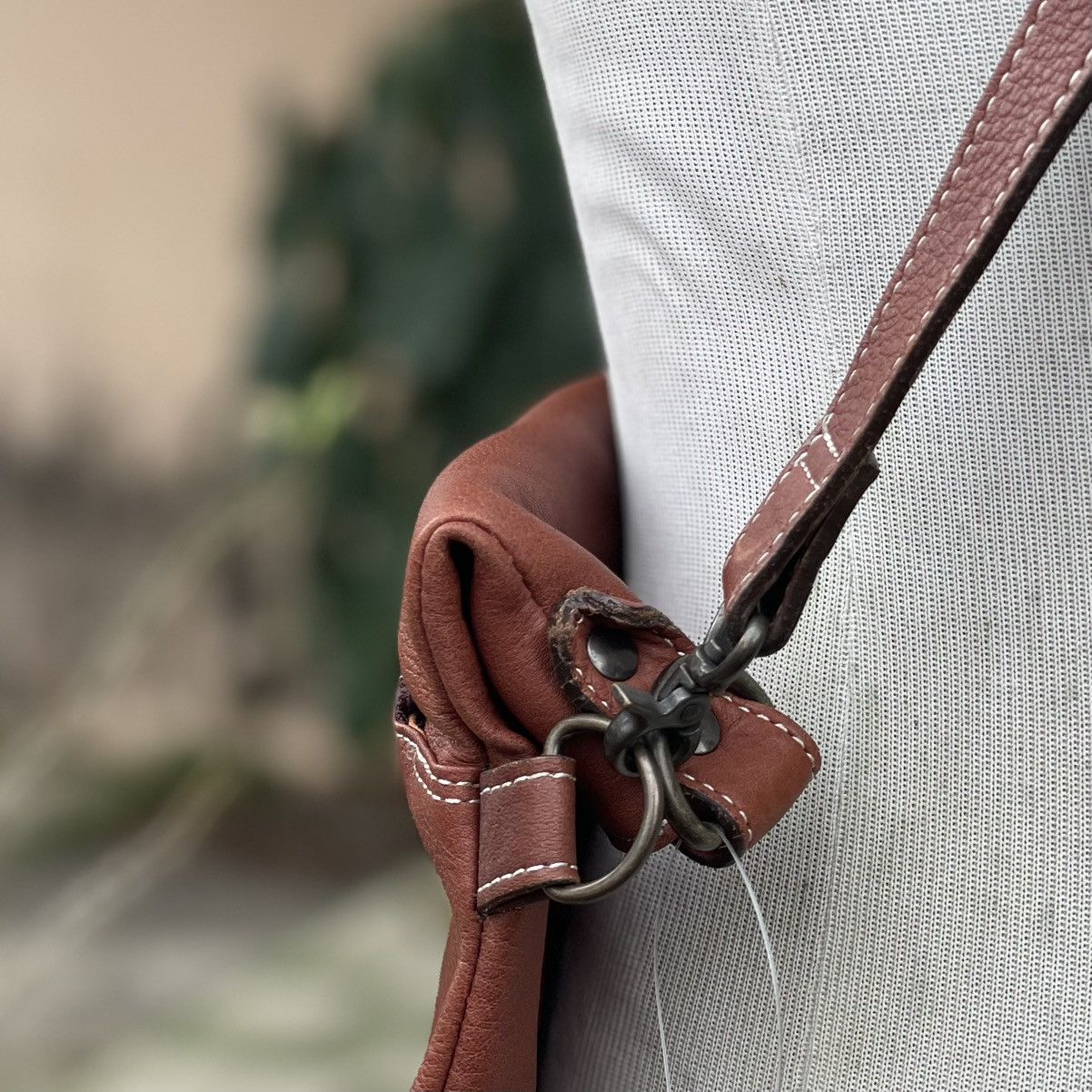 Genuine Leather × Leather Leather Crossbody Bag Size ONE SIZE - 8 Thumbnail