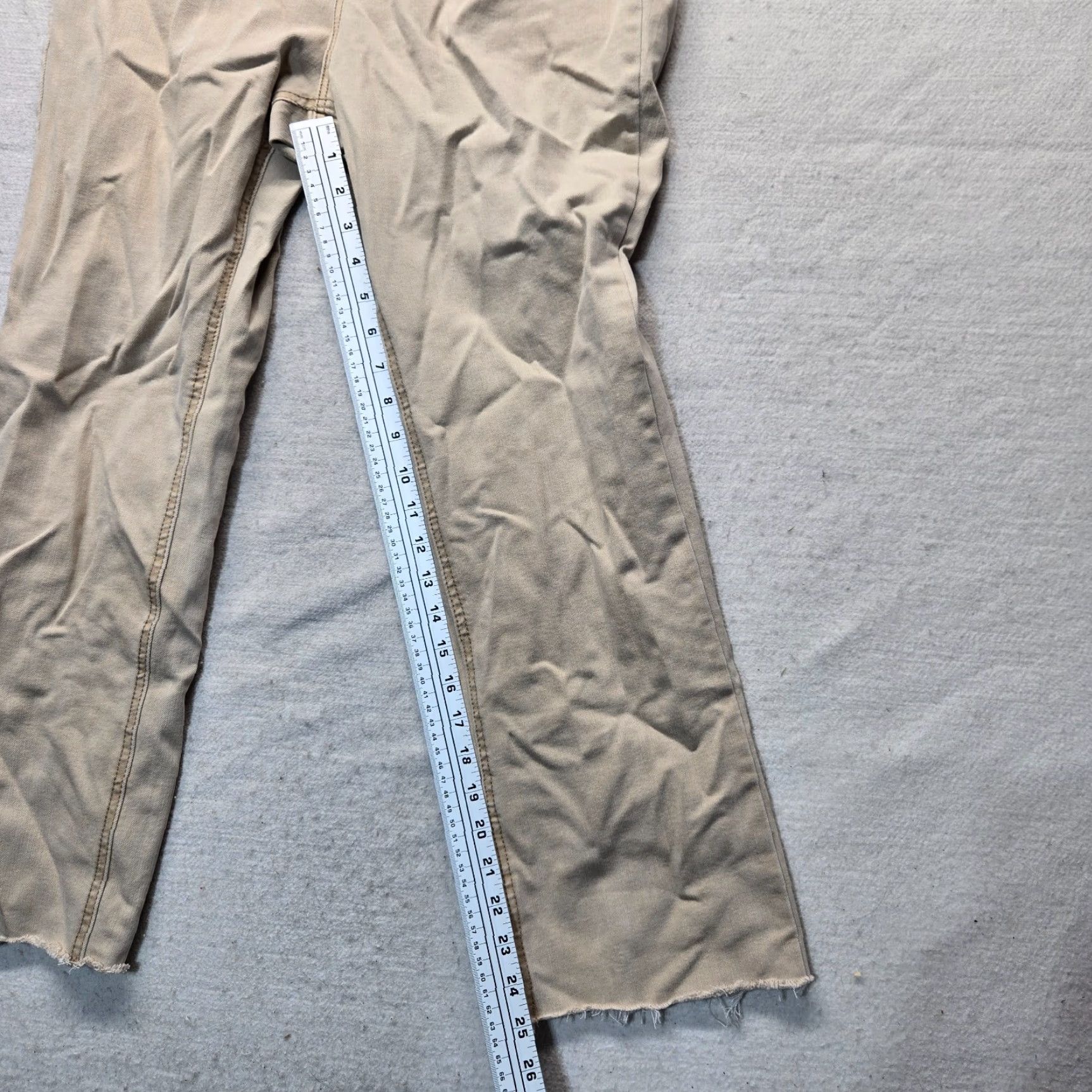 Vintage Time and Tru Jeans Boot Cut Brown Tan High Rise Adult Women's Size 14 Pant Pants Regular Bootcut Brown Time and Tru Womens 14 Size 36" / US 14 / IT 50 - 6 Thumbnail