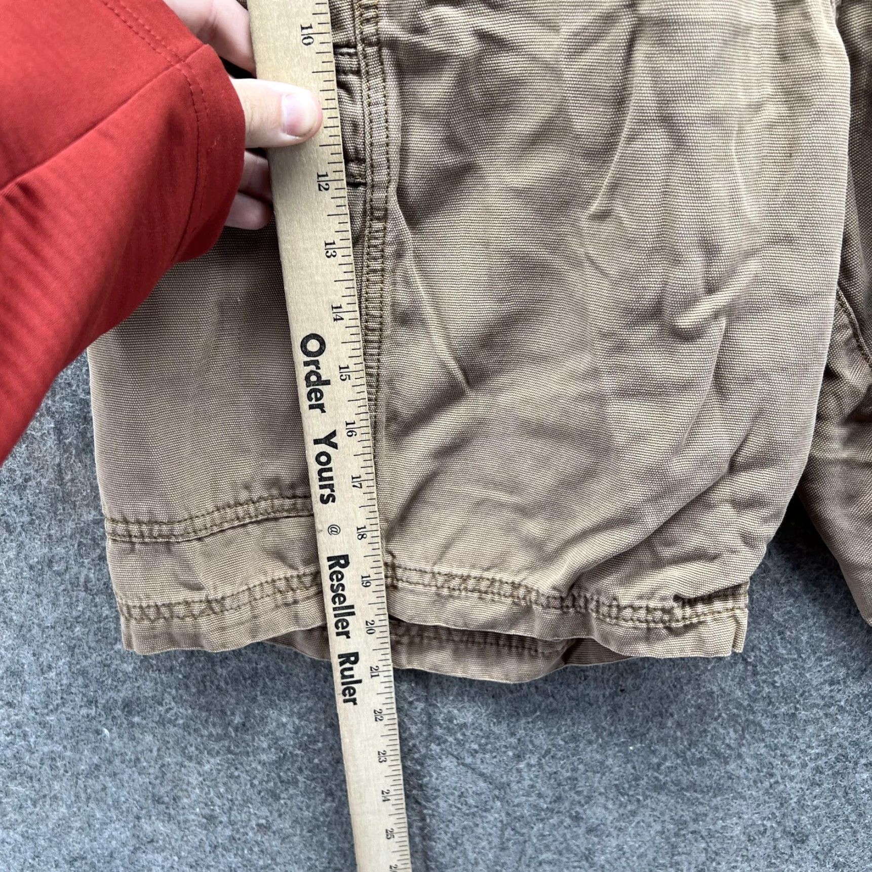 Tommy Bahama Tommy Bahama Shorts Men 35 Adult Khaki Cargo Tan Beige Relax Fit Tencel Casual Pants Waist 35 In Beige Cargo Pocket Summer Size US 35 - 6 Thumbnail