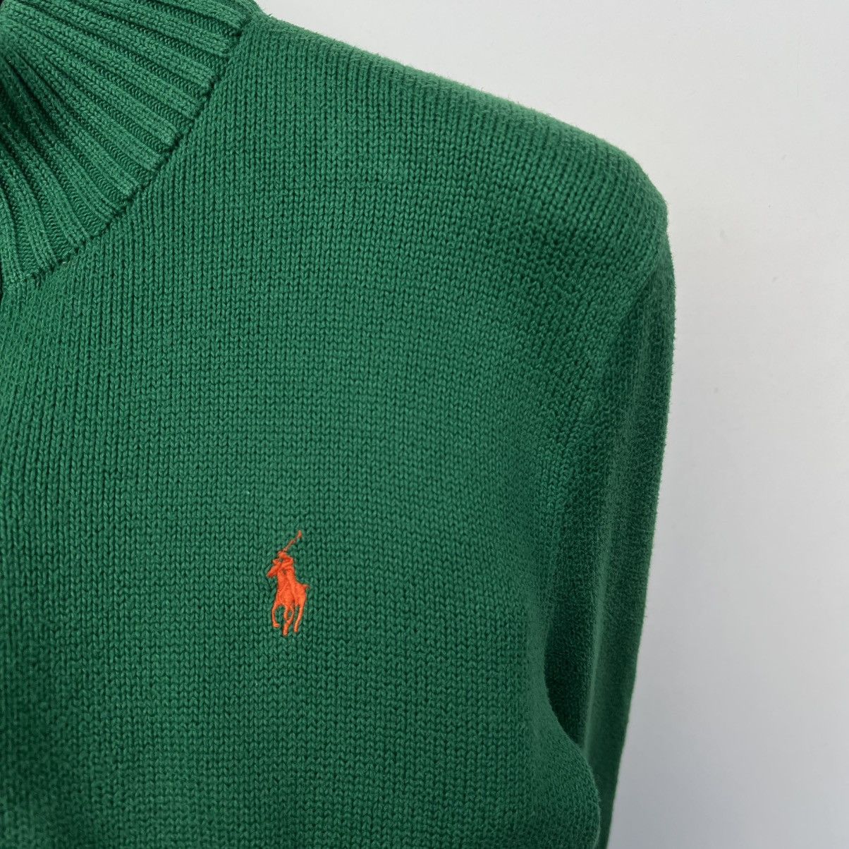 Polo Ralph Lauren Polo Ralph Lauren 1/4 zip sweater sweatshirt vintage Size US M / EU 48-50 / 2 - 3 Thumbnail