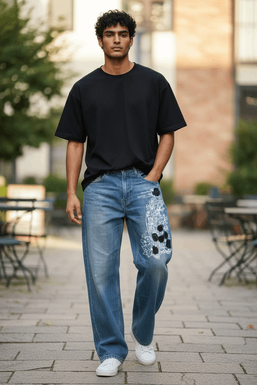 Japanese Brand Toyoten Shoten Japanese Brand Rare Design Jeans E273 Size US 30 / EU 46 - 17 Thumbnail