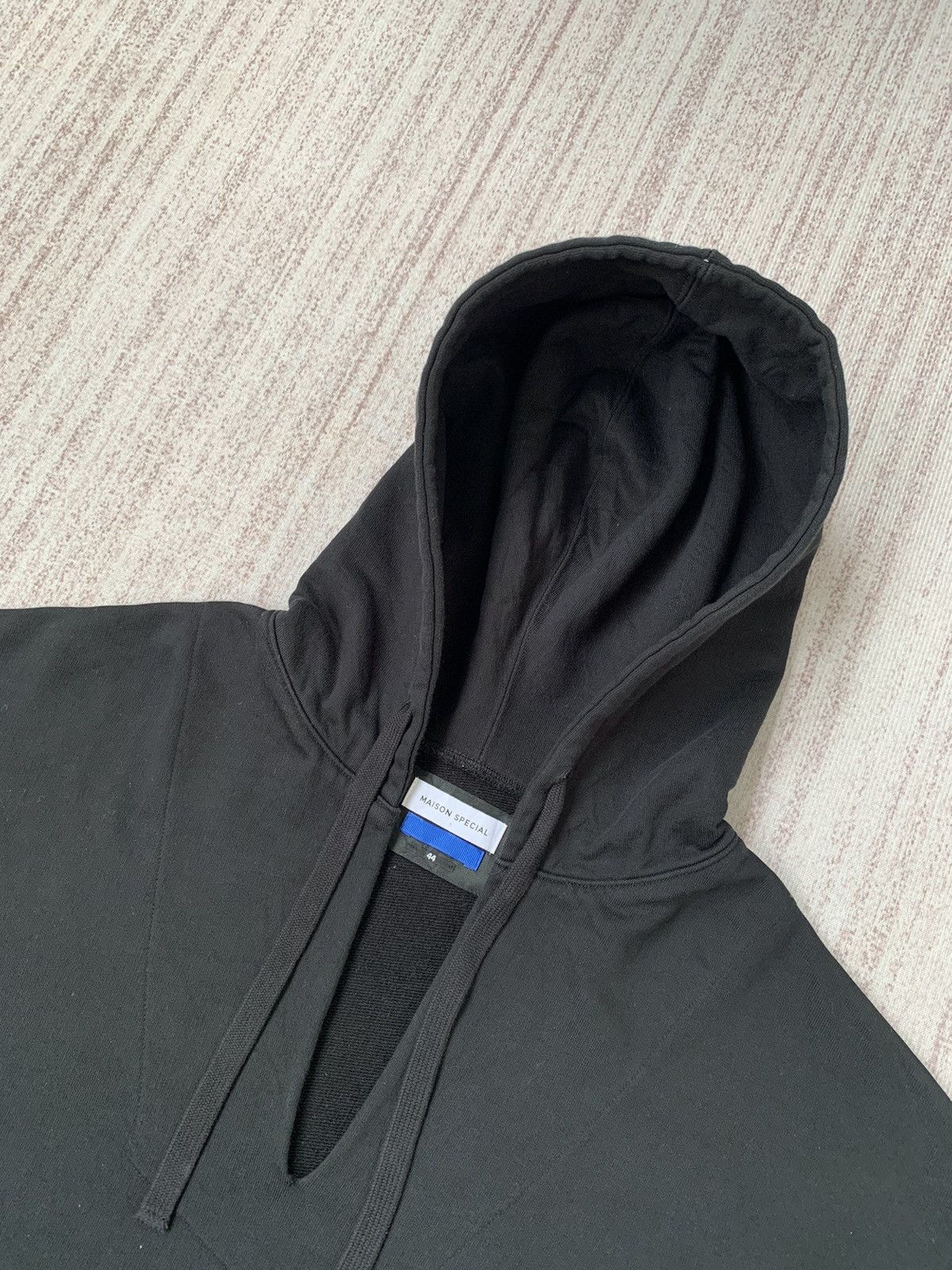 Japanese Brand Maison Special Oversized Deep V Slit Hoodie Size US XL / EU 56 / 4 - 3 Thumbnail