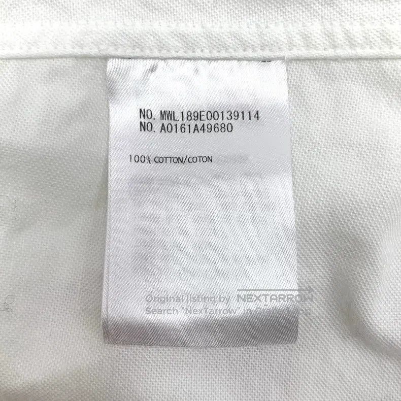 Thom Browne Thom Browne Long-sleeved shirt with single row of buttons Size US S / EU 44-46 / 1 - 7 Thumbnail