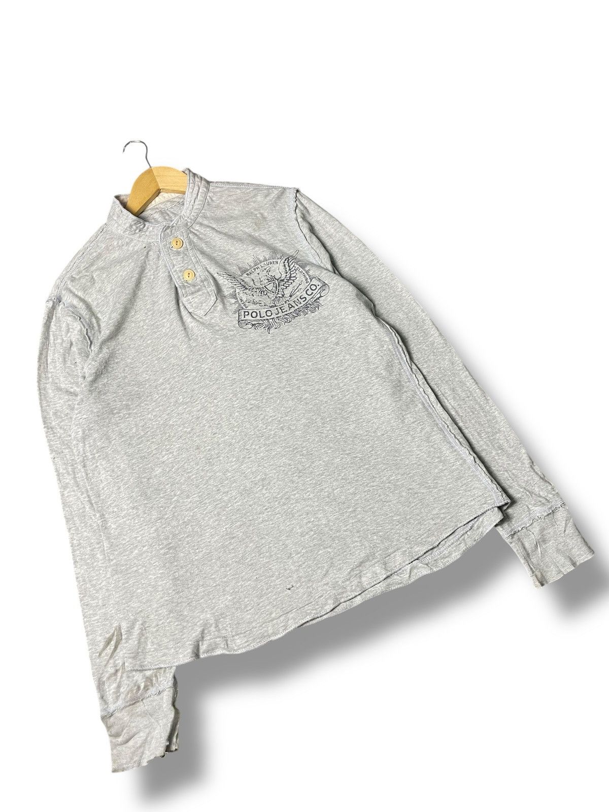 Japanese Brand × Polo Ralph Lauren × Vintage Polo Jeans Co. By Ralph Lauren Long Sleeve Shirt (83) Size US L / EU 52-54 / 3 - 4 Thumbnail