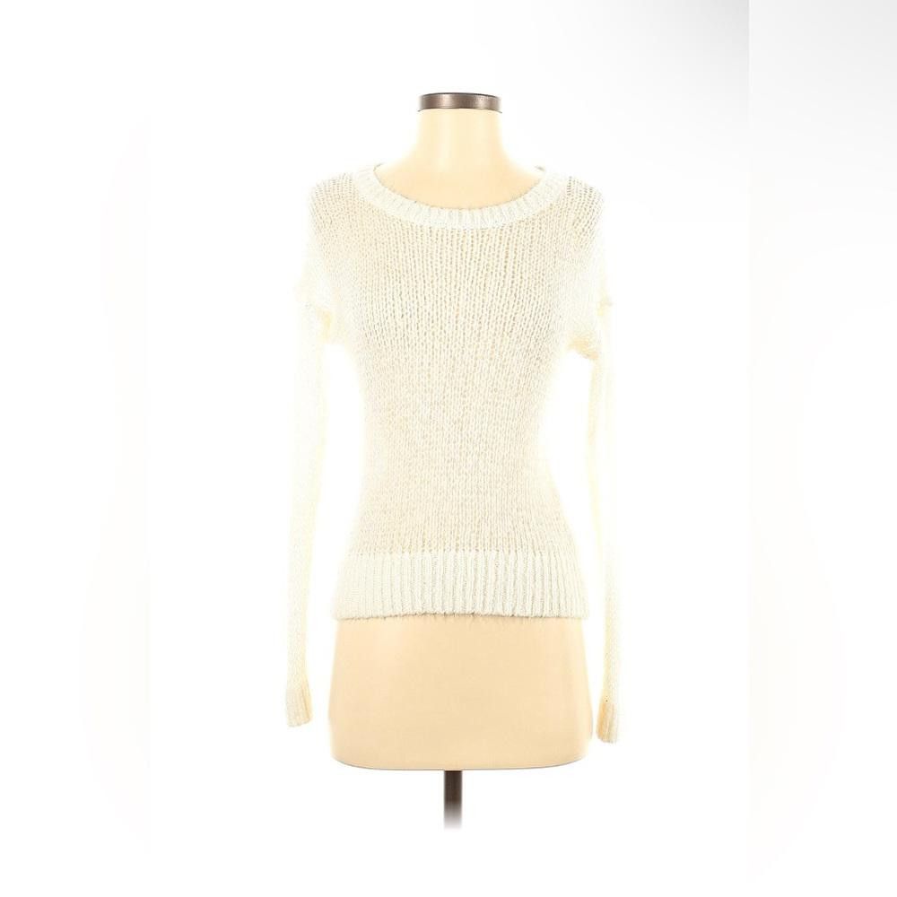 Abercrombie & Fitch Xs Cream Abercrombie and Fitch Pullover Sweater Size XS / US 0-2 / IT 36-38 - 1 Thumbnail