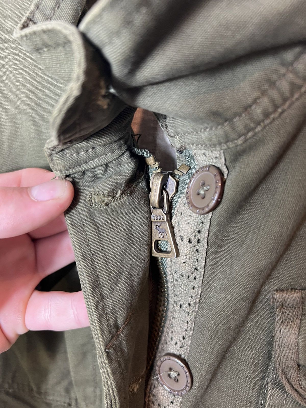 Abercrombie & Fitch Vintage Abercrombie & Fitch Military Multi pocket Jacket Size M / US 6-8 / IT 42-44 - 9 Thumbnail