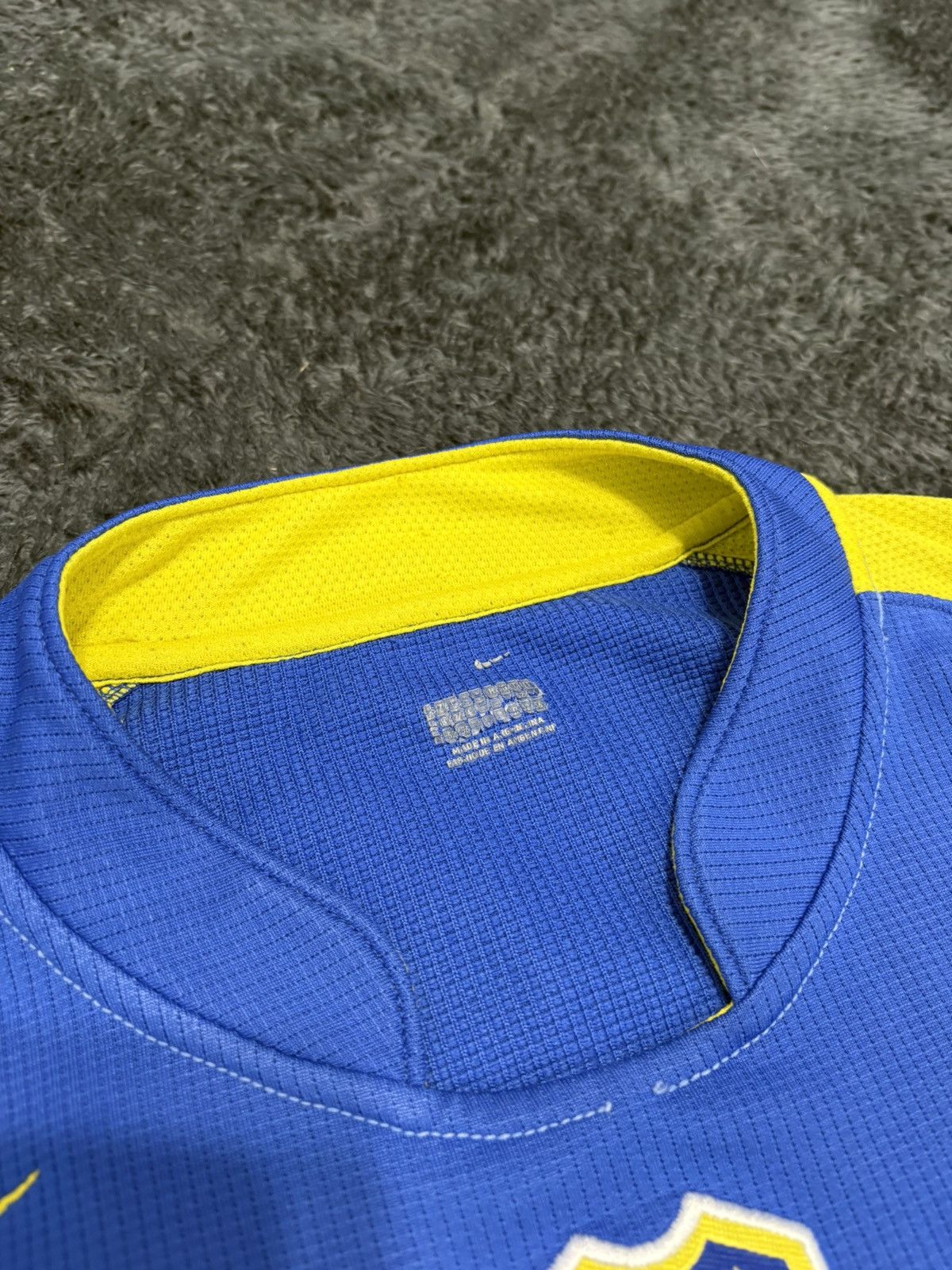 Nike Vintage Nike CABJ Boca Juniors Brazil 2005 Jersey Tee Size US L / EU 52-54 / 3 - 7 Thumbnail