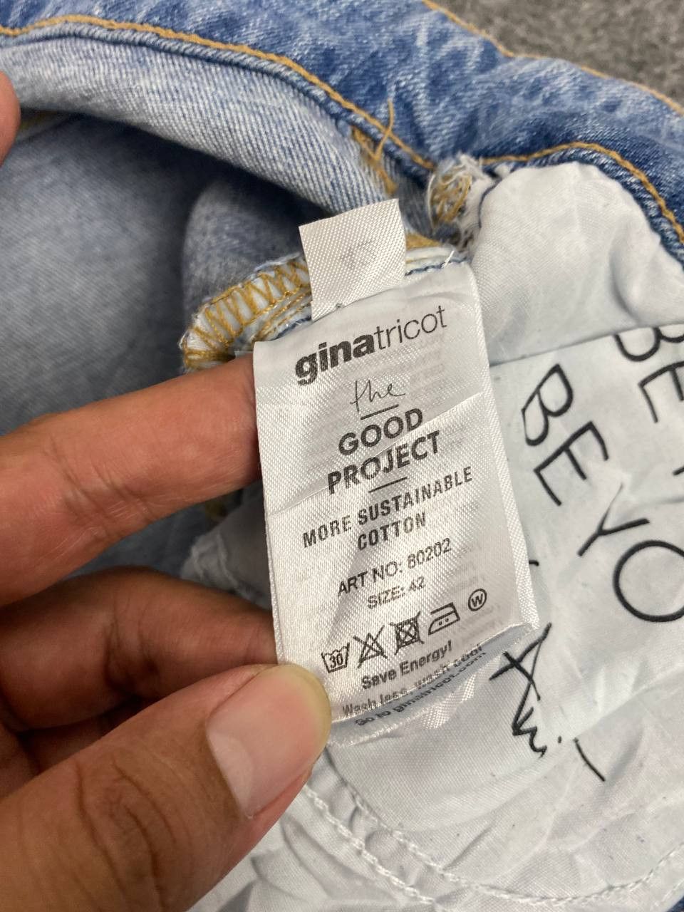 Anine Bing anine bing x gina tricot distressed denim nice design Size 32" / US 10 / IT 46 - 12 Thumbnail
