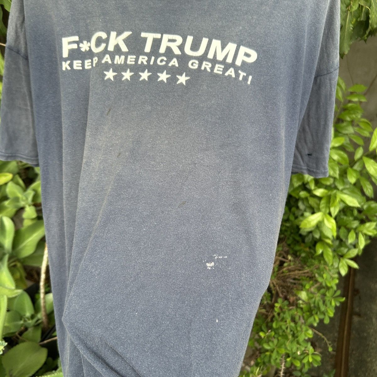 Vintage Vintage Y2K F*CK TRUM KEEP AMERICA GREAT Sun Faded ⭐️ Size US M / EU 48-50 / 2 - 6 Thumbnail