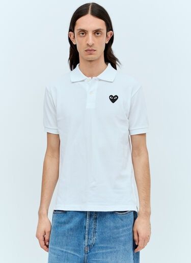 Comme des Garcons PLAY SS07 Comme des Garçons PLAY Logo Patch Gentleman Polo Shirt Size US M / EU 48-50 / 2 - 1 Thumbnail