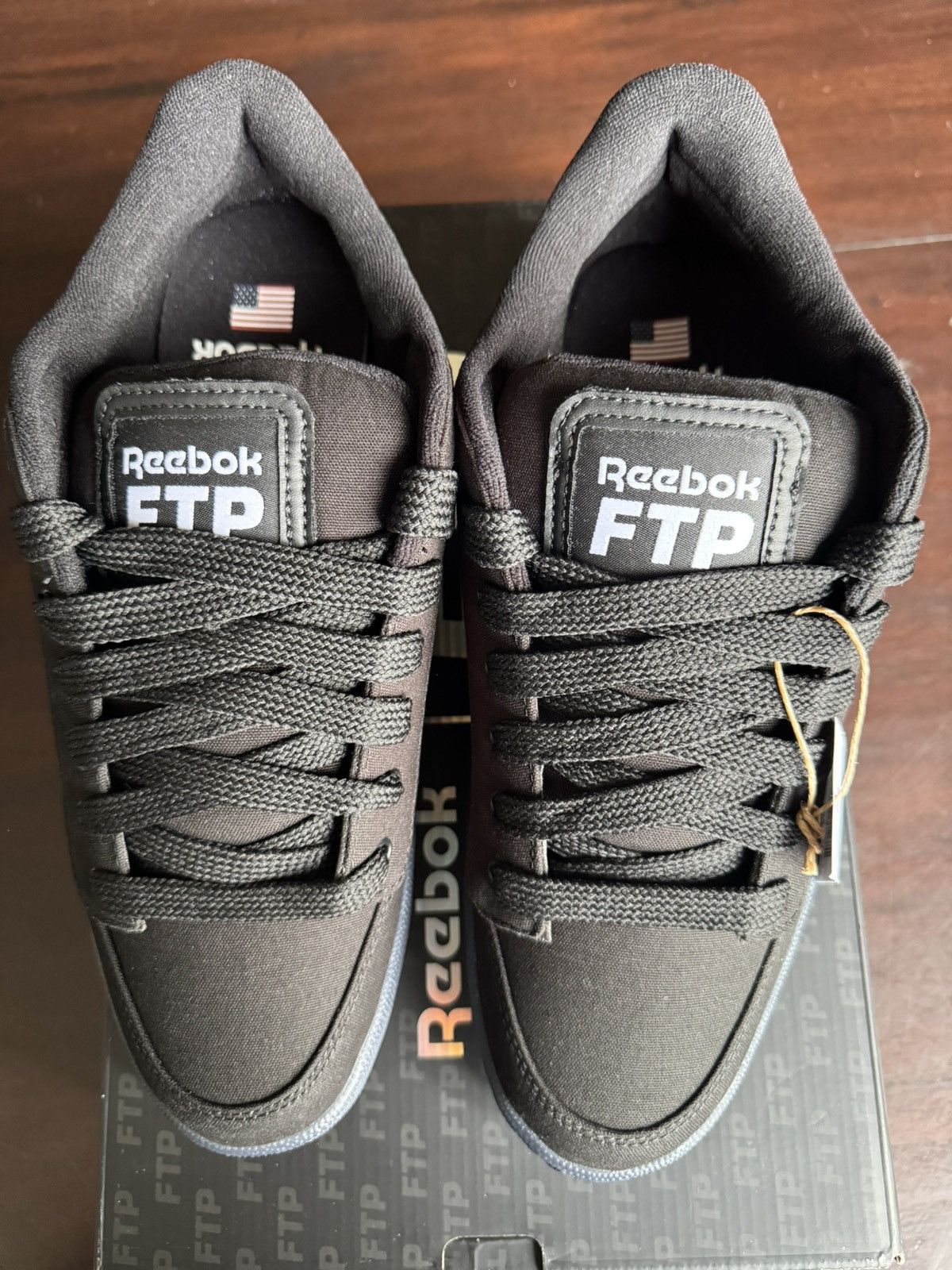 Fuck The Population FTP Reebok Club C Bulc CLN Black Size US 8 / EU 41 - 4 Thumbnail