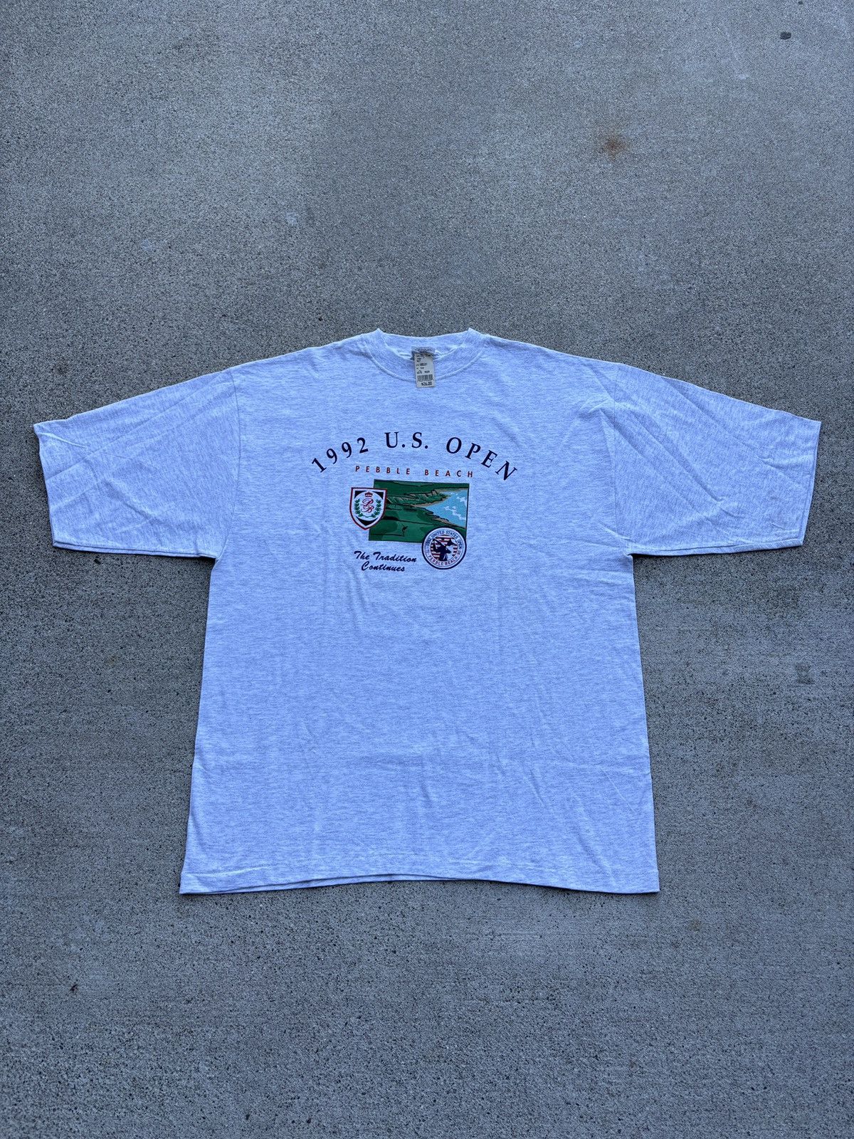 Gear for Sports Vintage 1992 SDI U.S. Open “Pebble Beach” T-Shirt Size XL Size US XL / EU 56 / 4 - 1 Thumbnail