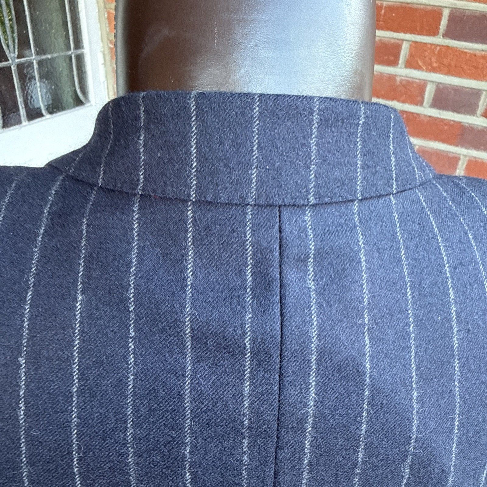 Gieves & Hawkes Bespoke Gieves & Hawkes Private Chalk Stripe Jacket Size 42L - 7 Thumbnail
