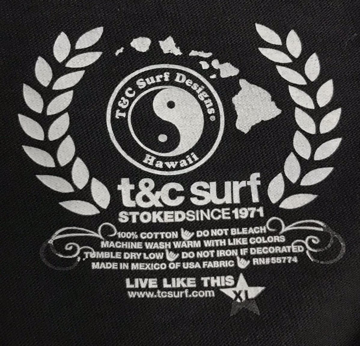 Japanese Brand × Vintage Vintage T&C Surf Hawaii Fish Koi Sukajan Long Sleeve Shirt Size US XL / EU 56 / 4 - 8 Thumbnail