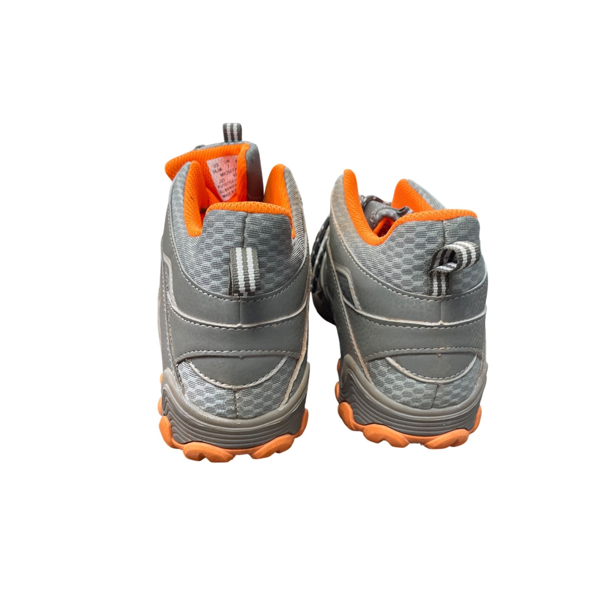 Merrell Merrell womans gray orange waterproof hiking hight top sneak Size US 5.5 / IT 35.5 - 6 Thumbnail