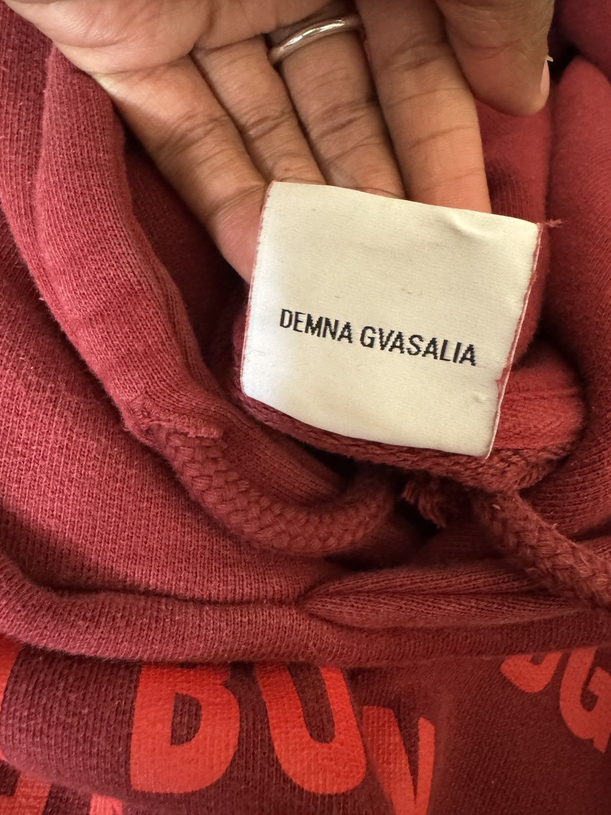 Vetements AW17 May The Bridges Burn Cropped Hoodie Size US M / EU 48-50 / 2 - 8 Thumbnail