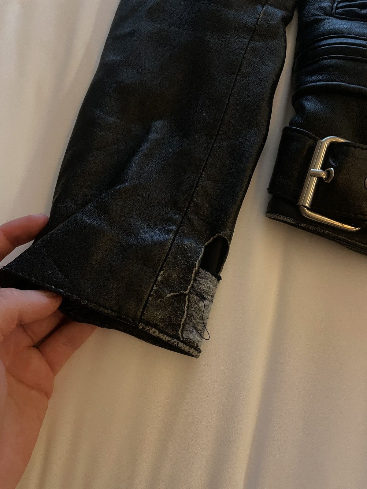 Balmain Decarnin balmain AW10 perfecto lamb leather Size US S / EU 44-46 / 1 - 9 Thumbnail