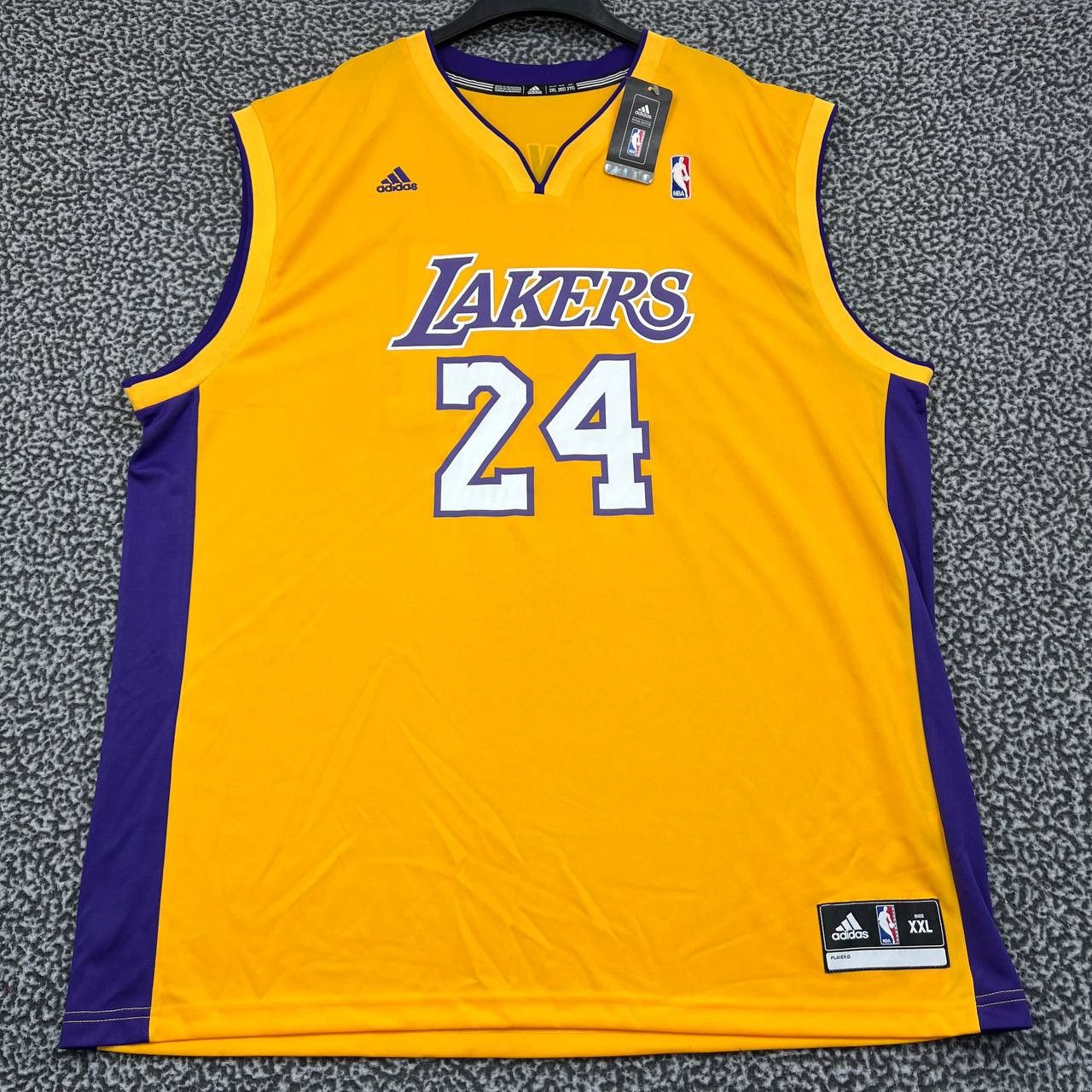Adidas Los Angeles LA Lakers Bryant #24 Jersey Shirt Men XXL New Size US XXL / EU 58 / 5 - 1 Thumbnail