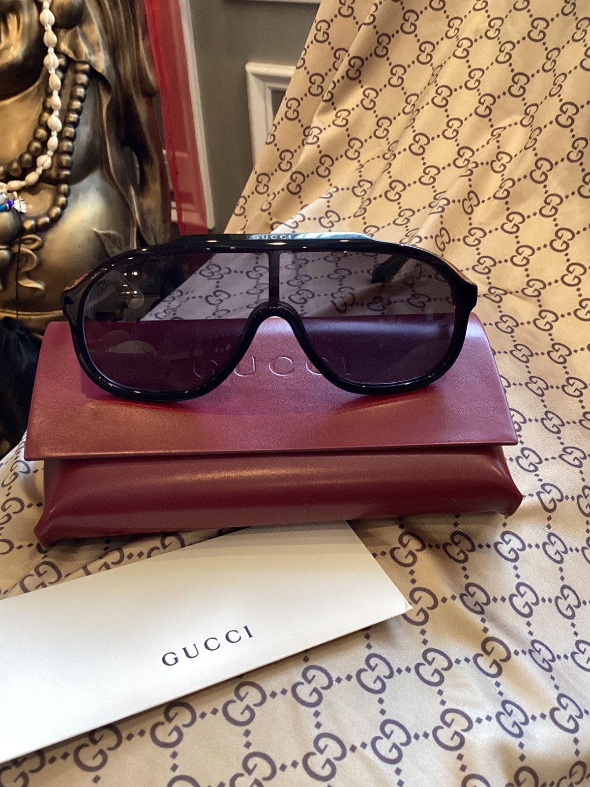 Gucci Gucci Sunglasses Size ONE SIZE - 1 Thumbnail