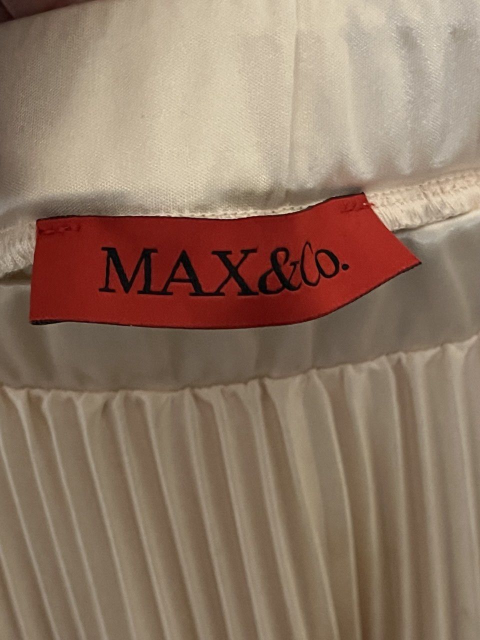 MAX&Co. Max & Co Pleated Pale Pink Maxi Skirt US4 EU 36 Sold Out Size 27" / US 4 / IT 40 - 2 Thumbnail