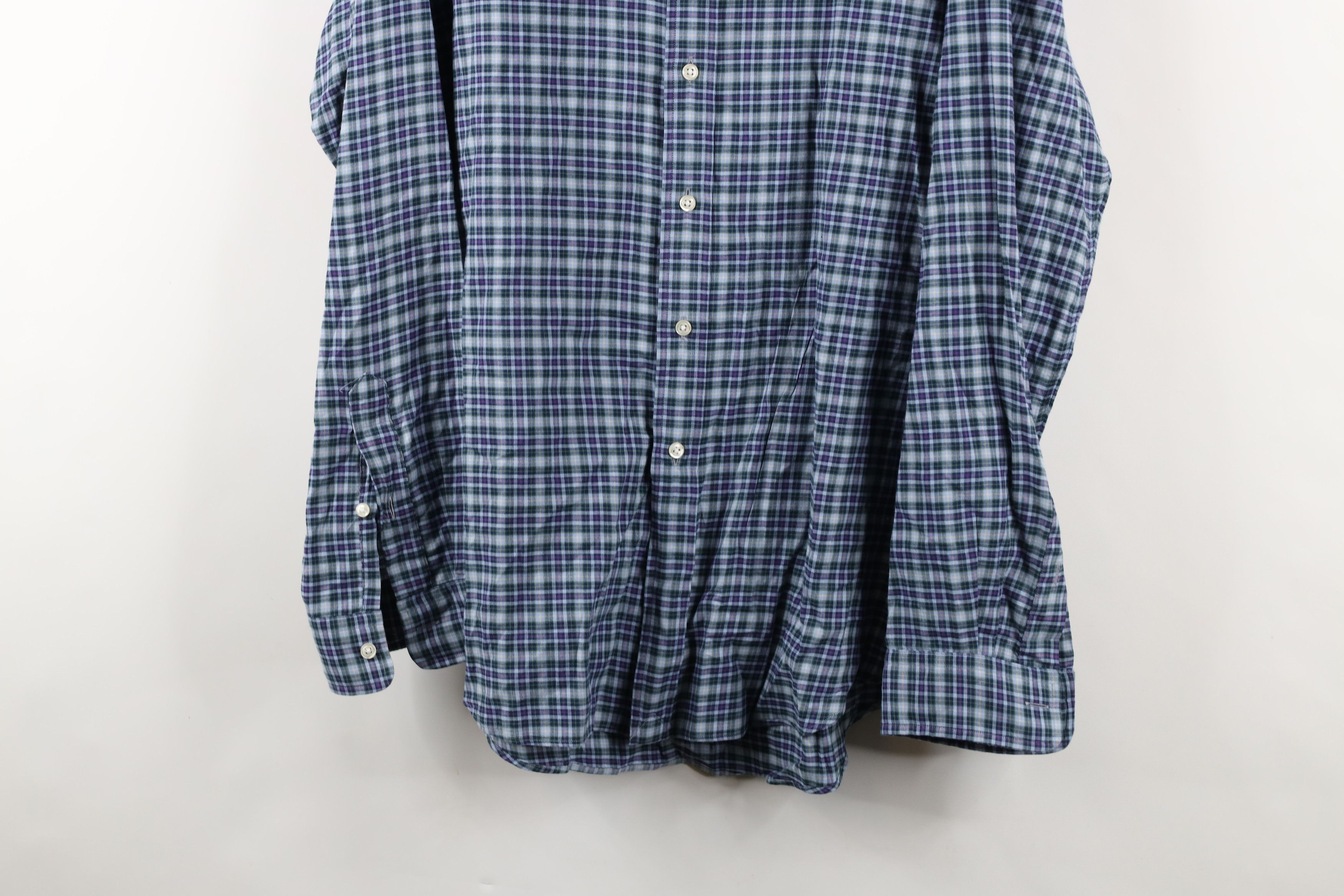 Ralph Lauren × Vintage Vintage Ralph Lauren Lightweight Collared Button Down Shirt Size US L / EU 52-54 / 3 - 3 Thumbnail