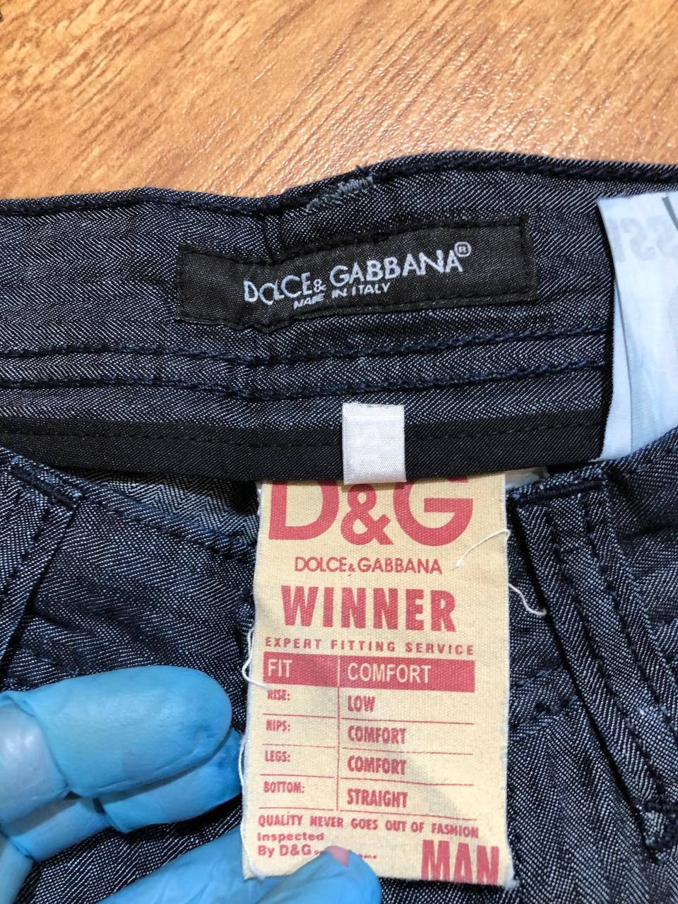 Dolce & Gabbana DOLCE & GABBANA Jeans Cotton Stretch Denim Size US 32 / EU 48 - 2 Thumbnail