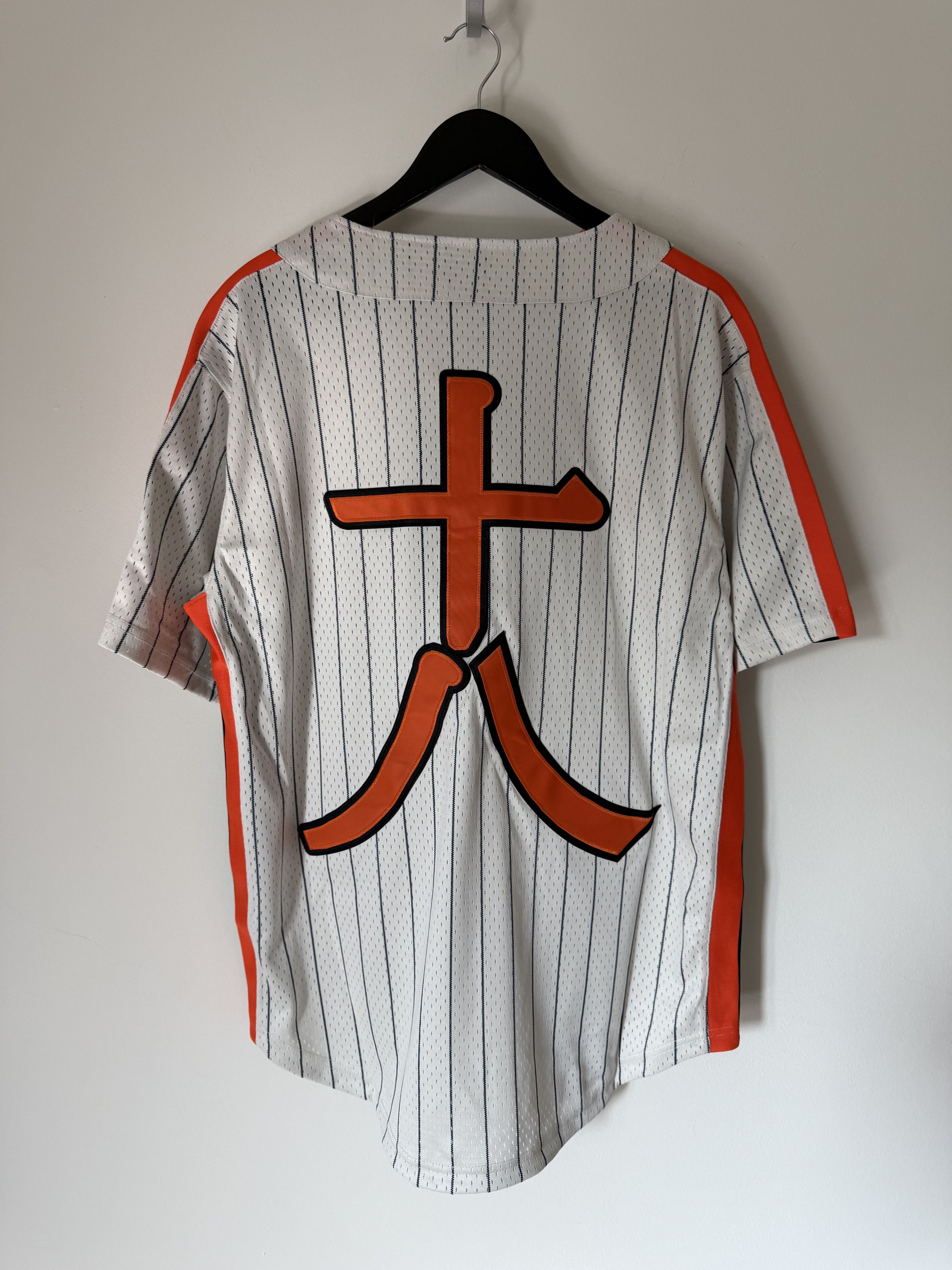 Ebbets Field Flannels Ebbets Field Tokyo Giants Pinstripe Mesh Jersey Size US XL / EU 56 / 4 - 6 Thumbnail