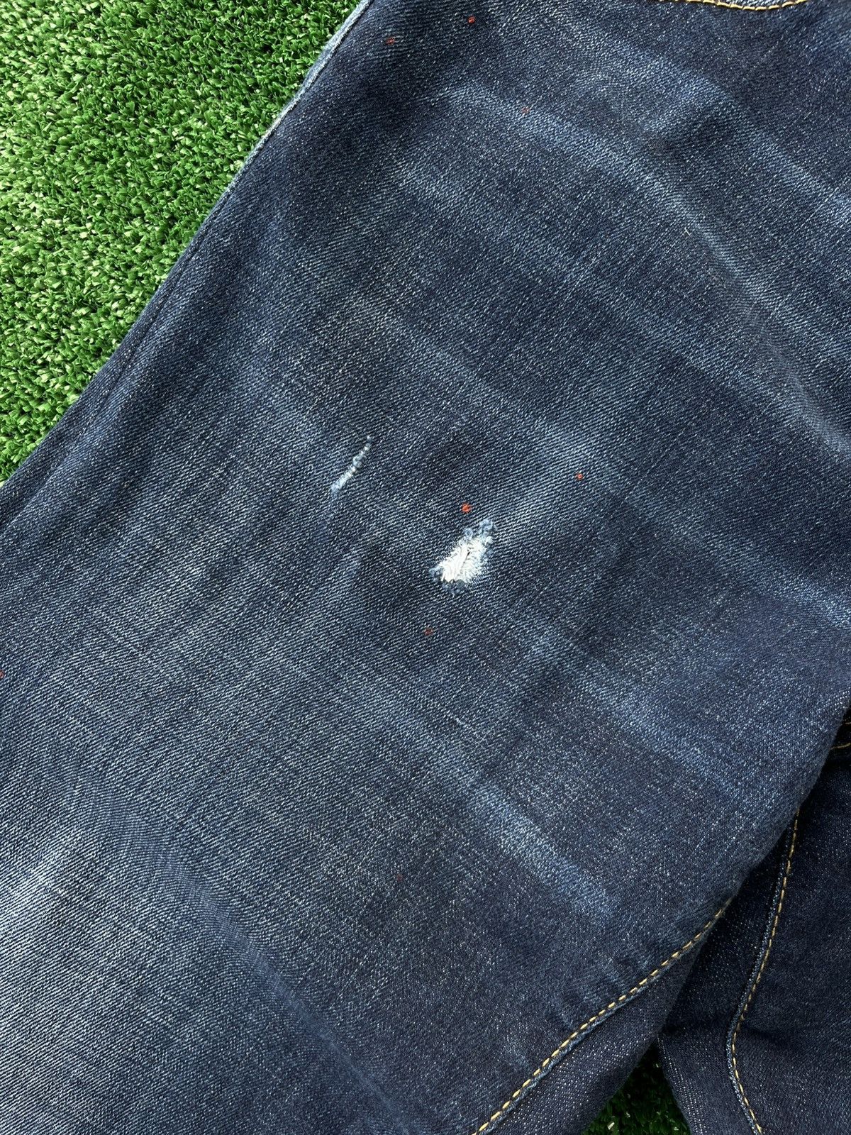 Dsquared2 Dsquared2 Sexy Twist Patch Paint Denim Straight Distressed Size US 30 / EU 46 - 3 Thumbnail
