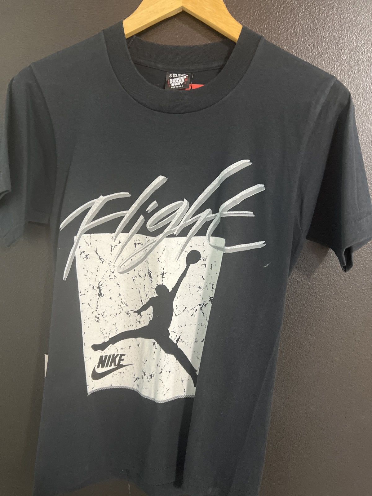 image of Vintage Tee in Black, Men's (Size Small)