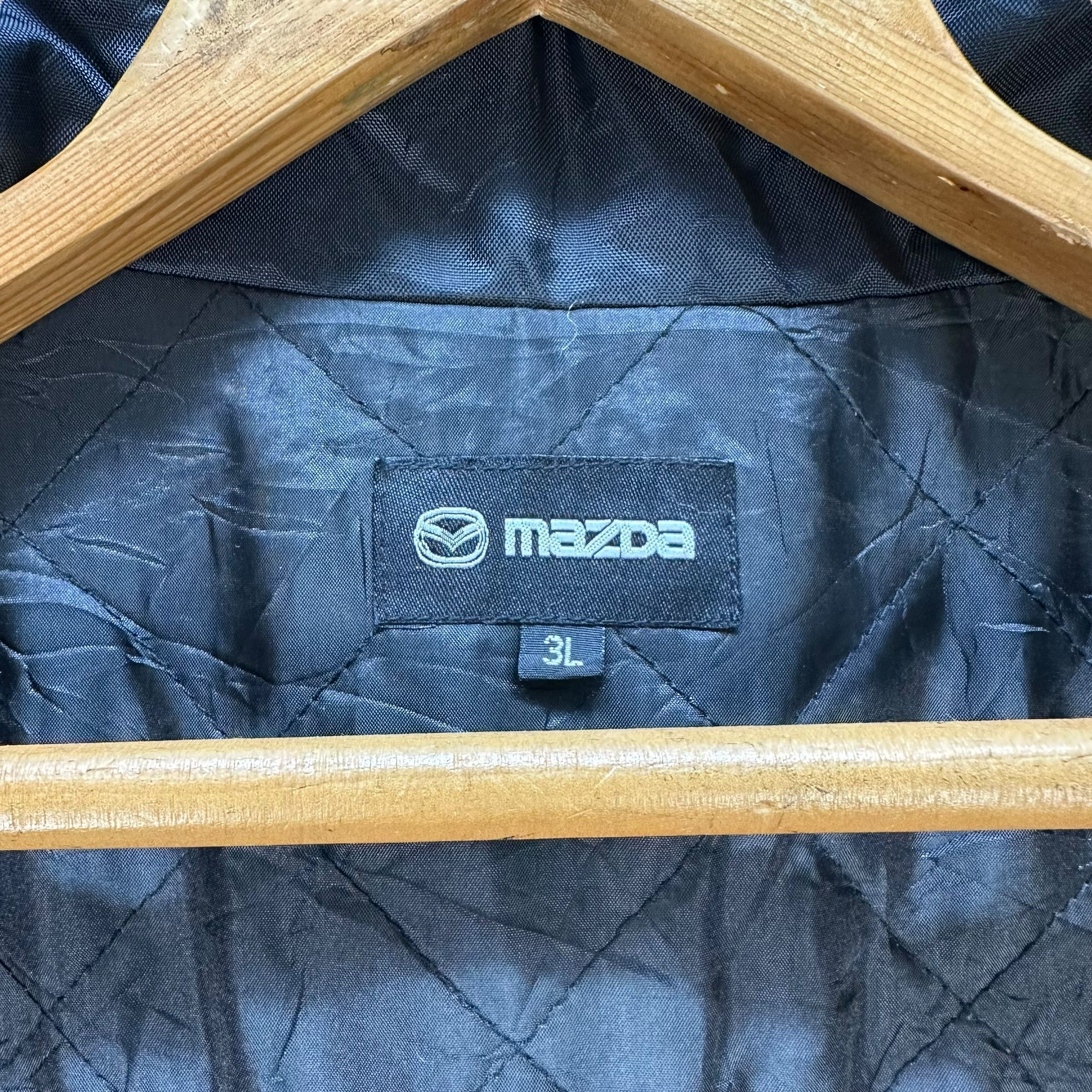 Japanese Brand MAZDA Embroidery Back Big Logo Motorsports Jacket #A50-1168 Size US XXL / EU 58 / 5 - 14 Thumbnail